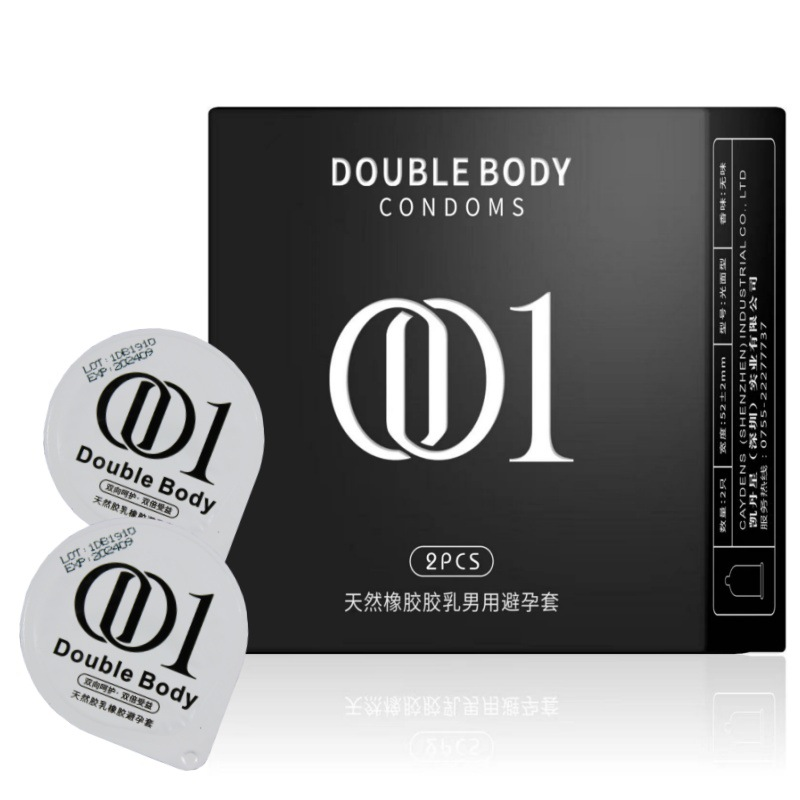 Preservativo Double Body 01 Ultrafino - 2un